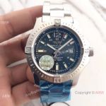 Breitling Copy Watches China Factory - Newest Breitling Colt Automatic Watch 44mm Black Dial